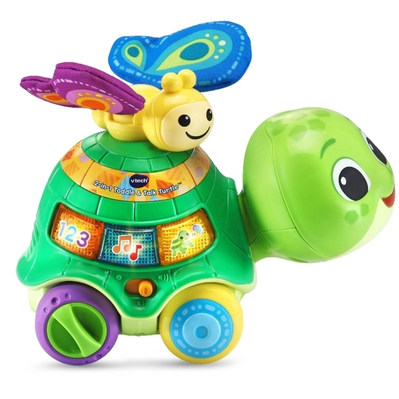 Vtech 2-in-1 Toddle & Talk Turtle - Picture 2 of 4